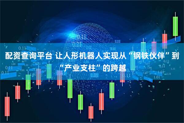 配资查询平台 让人形机器人实现从“钢铁伙伴”到“产业支柱”的跨越