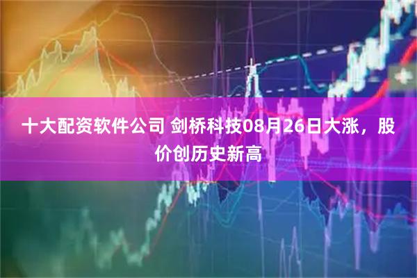 十大配资软件公司 剑桥科技08月26日大涨，股价创历史新高